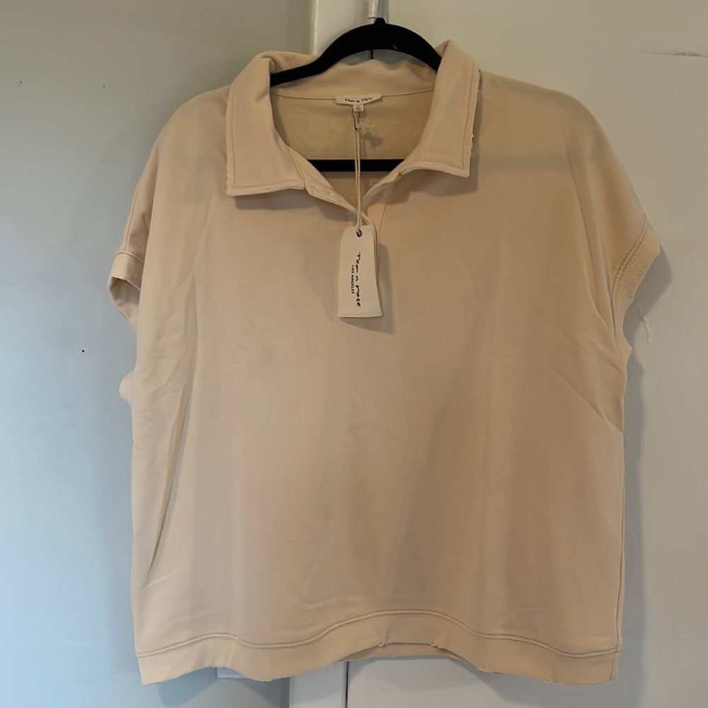 Tea n rose, cream color, size large
